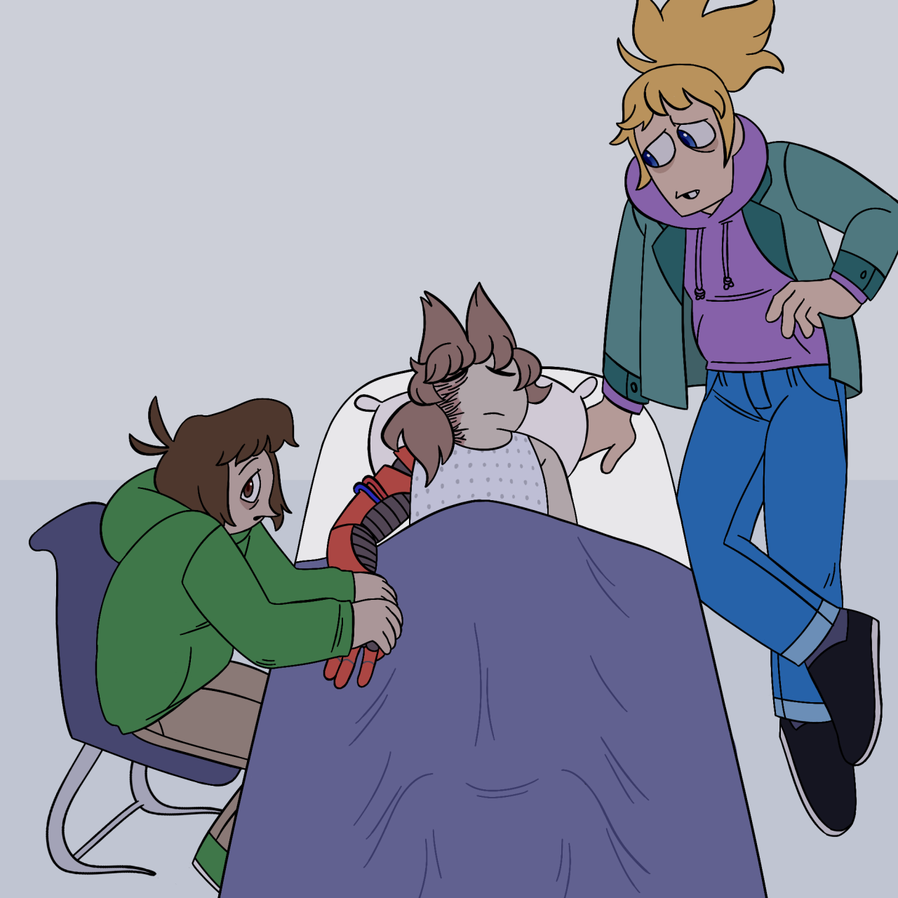 Lost Eddsworld on X: Matt's overcoat was just all over the place Edd  REALLY hated consistency  / X