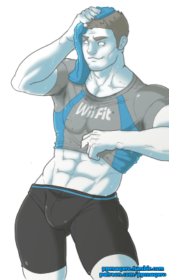 ppmaqero:  Mini-Goal: Male Wii-Fit Trainer! Patrons