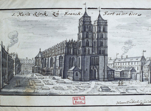 Johann Stridbeck the Younger - Marienkirche, Frankfurt (Oder) (1691).