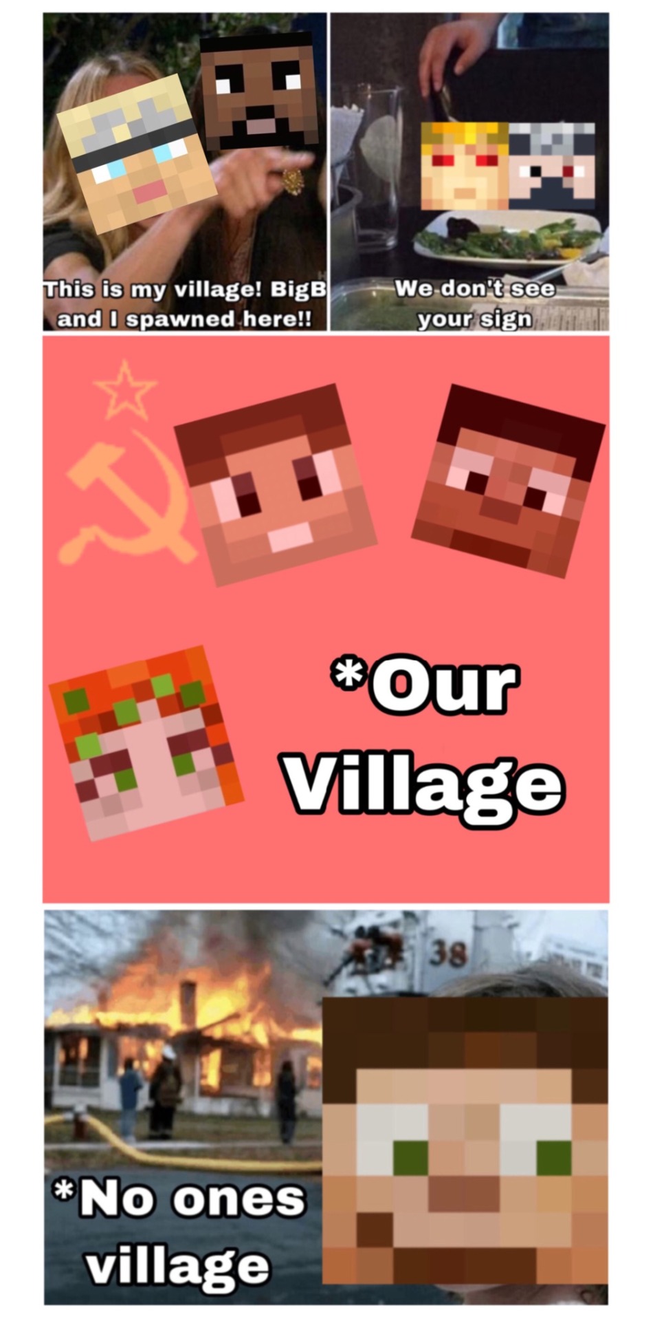 I Made Some Low Quality Memes Based Off The 3rd Life SMP: