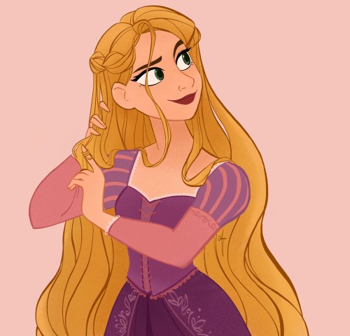 one more for the #tangled10 anniversary! thank you so much for the love  it’s a bit 