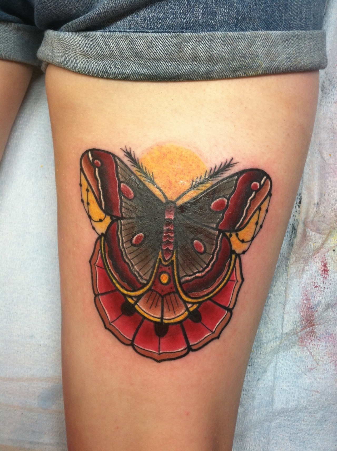 fuckyeahtattoos:  Done by JR Jenkins at Fyre Body Arts in Perkasie, PA