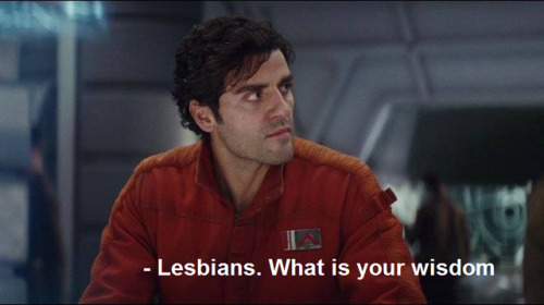 reycalrissianskywalker: the gay/lesbian solidarity of the sequels