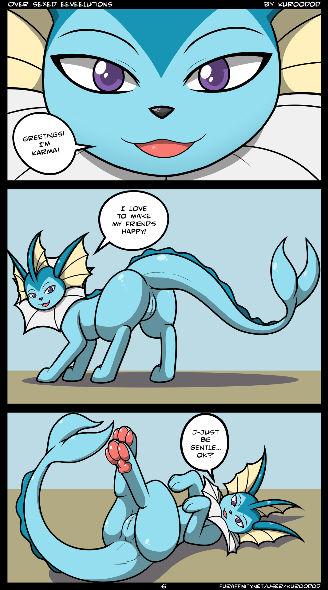 Over Sexed Eeveelutions 6 by kuroodod . It&rsquo;s a good morning for another