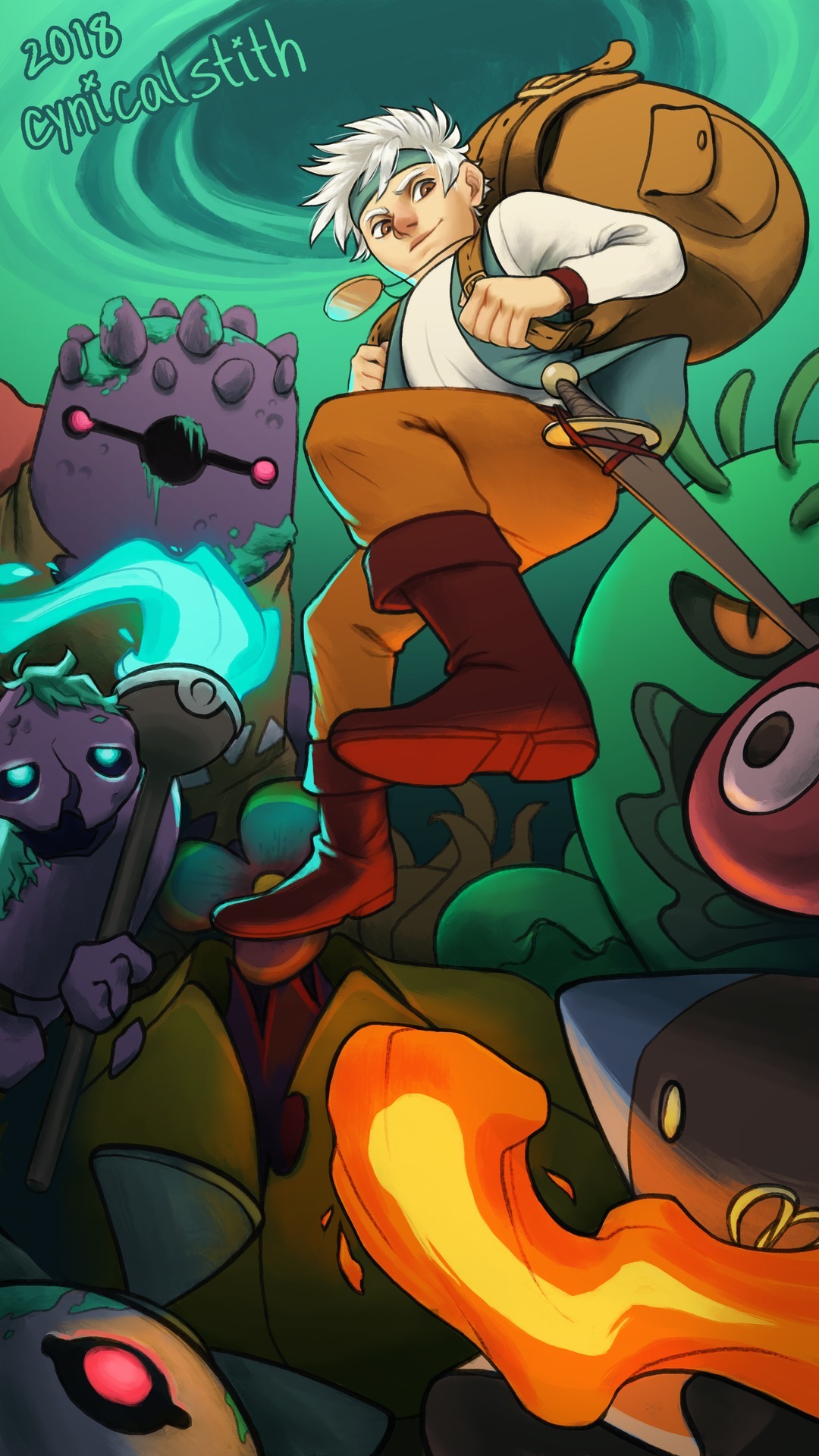 CynicalStith — My submission for the Moonlighter fan art contest!...
