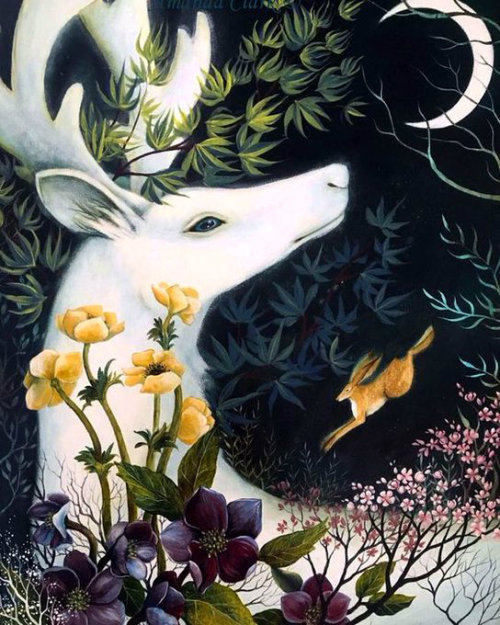 brigantias-isles:Moon Glow❀by Amanda Clark