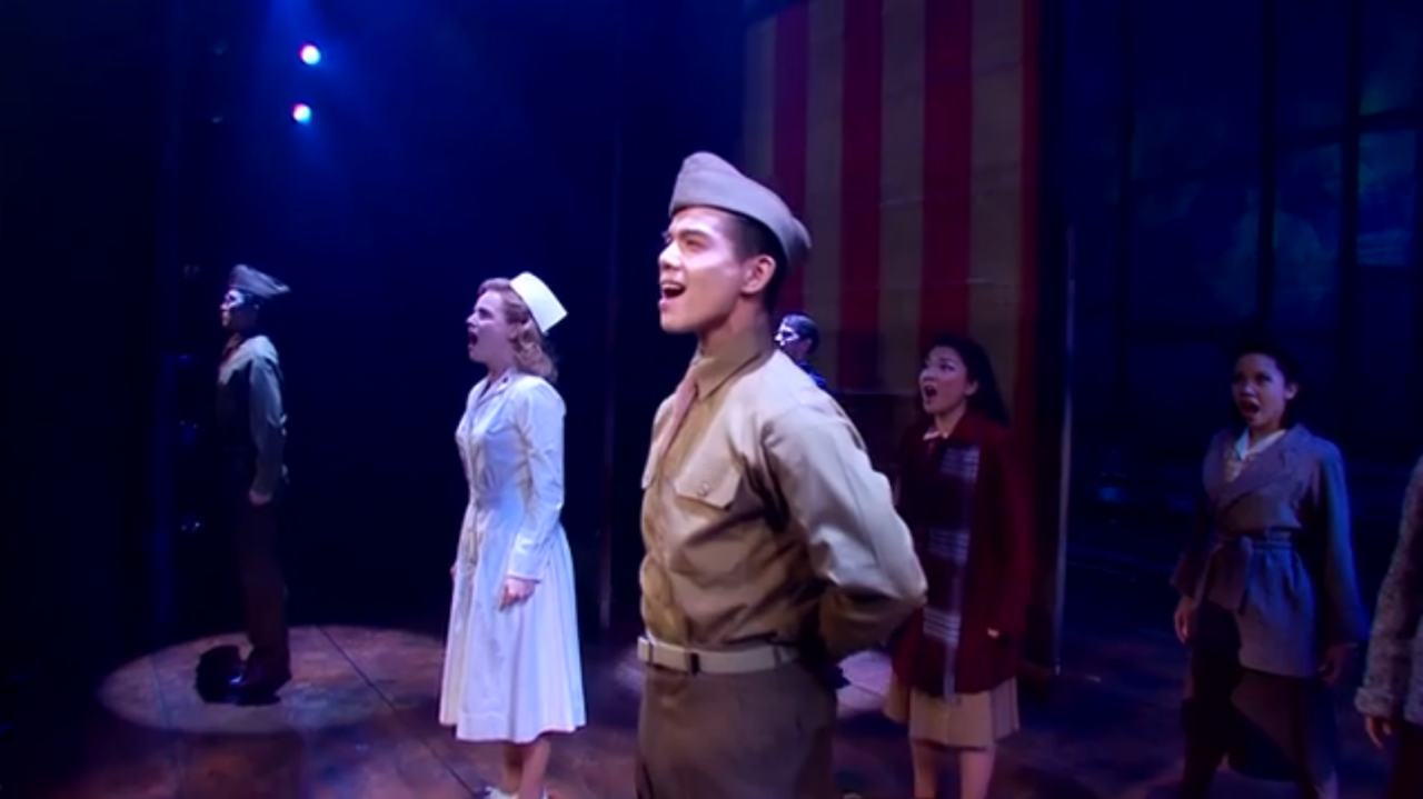 Watch Video Clips of George Takei & Lea Salonga in AllegianceOh my! Check out these video clips of George Takei, Lea Salonga and Telly Leung in new Broadway musical Allegiance.