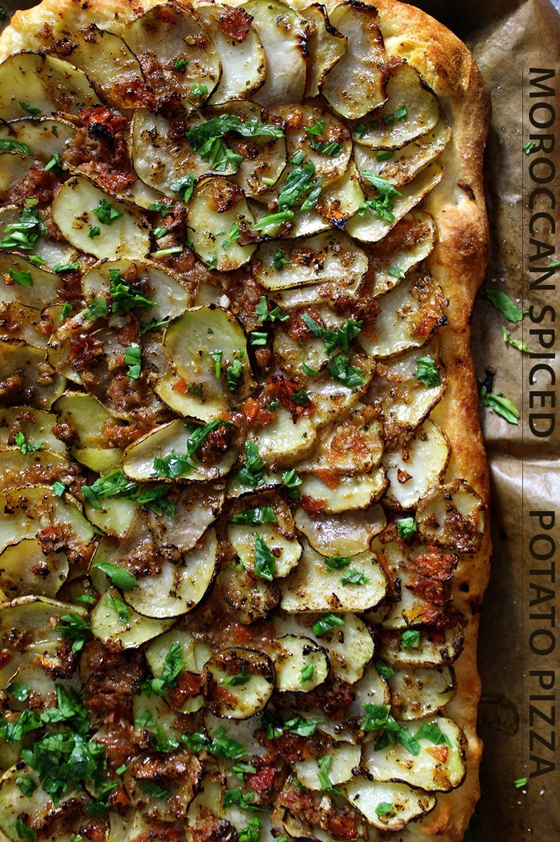 veganinspo:  vegan—life:  DEATHLY SCALLOPED POTATO PIZZA 