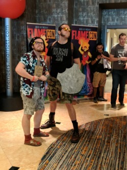 narglez:the taz meetup at flamecon was really