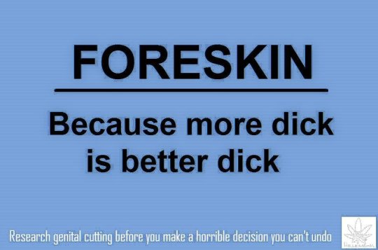 Porn Pics CIRCUMCISION: This says it best