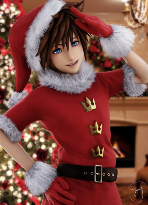 emy-san:  Santa Sora is coming to town ~ ♪♫