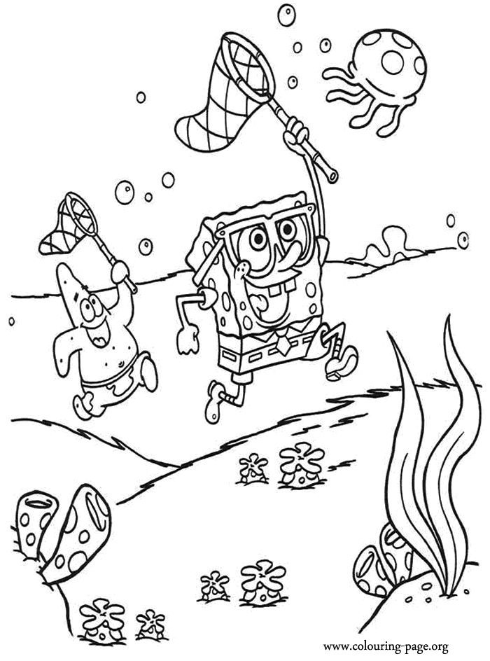 Pudding's little coloring book — do you have any spongebob colourin  pages??? or any