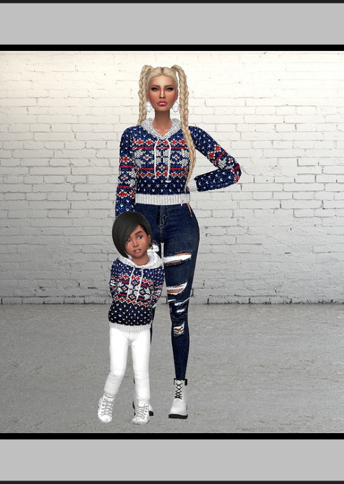 MP Wool Winter Sweaters (Toddler) by MartyPDOWNLOAD AT TSRAdult version sweaters available to downlo