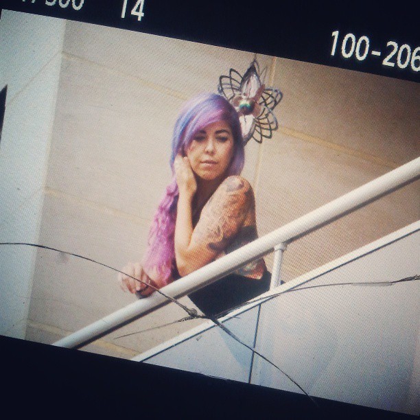 wildfoxwithowleyes:  Today shot some awesomnezz of @caia_suicide for @zivity :3 