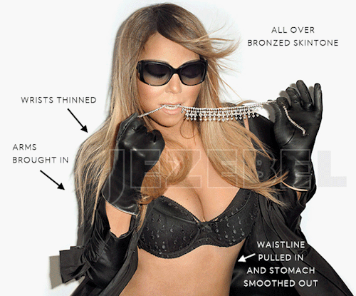 famousbutunknown:  Terry Richardson’s Unretouched Photos of Mariah Carey Have Surfaced Online (Damn! what happen to Mariah?)