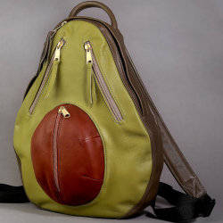 etsyifyourenasty:Avocado Backpack