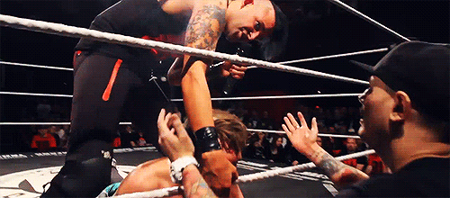 How Fuckin Brutal Is This??? The Dude With The Semi Shaved Head Has A Message For This Punks Buddy Or