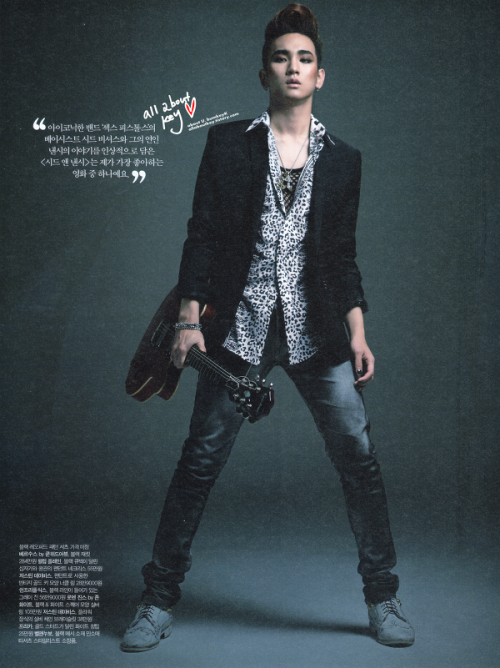 fyfreakey:scan `ㅂ´ the celebrity august ‘14 issue (© all about key)
