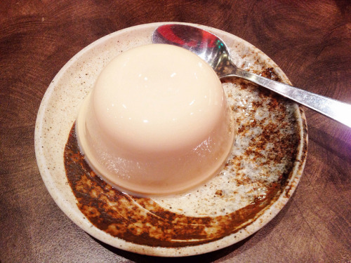 japanesefoodlover:  北海道ミルクプリン @ 麺屋武蔵 #hokkaido #milk #pudding @ #menyamusashi by ~Neko~Sensei~ on Fl