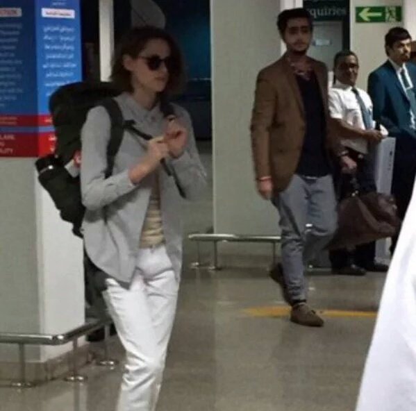 cray4kstew:  #kristenstewart arriving at muscat oman, near saudi arabia. LAST LOCATION