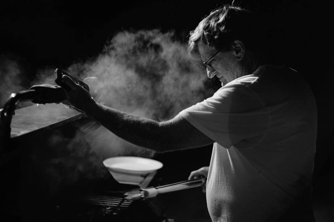 Pops back at it.
.
.
.
#miami #leica #myleicajourney #leicacamera #blackandwhite #grilling #smoke #availablelight #moodygrams (at Miami, Florida)