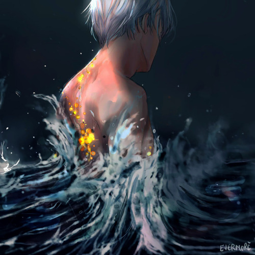 evermoriver:  wereturn to eachotherin waves.