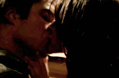  25 days of delena | december 9th: favourite kiss I love you, Damon. I love— 