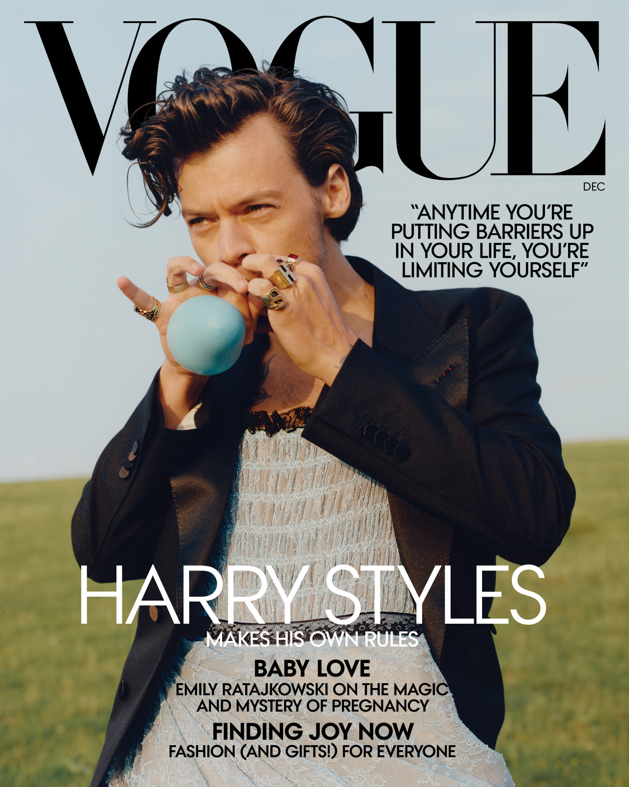 Vogue Harry Styles Is Our December Issue Cover Star