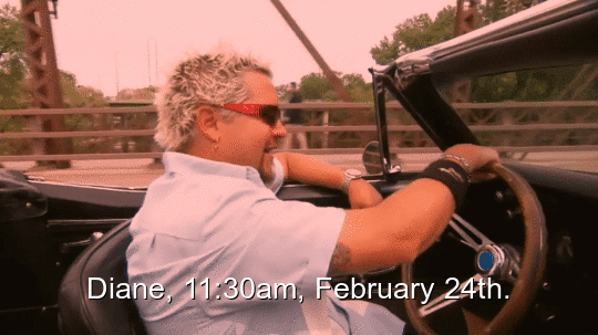 fieriframes:[A Special Agent sitting in a car, caption: Diane, 11:30am, February 24th. Entering the fieriframes:[A Special Agent sitting in a car, caption: Diane, 11:30am, February 24th. Entering the