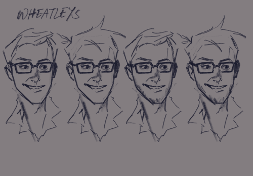 Portal Doodles (excuse To Draw Human Wheatley 🙉💖)