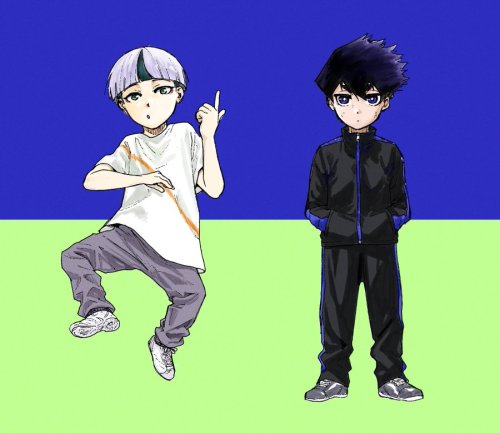 Young Karasu And Otoya Illustrated By Sannomiya-sensei.