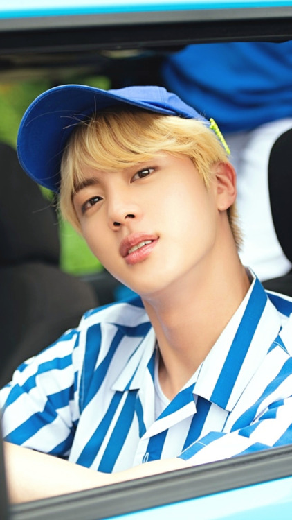 BTS Jin X Naver STARCAST “2018 Summer Package In Saipan” Behind Photos Lockscreens