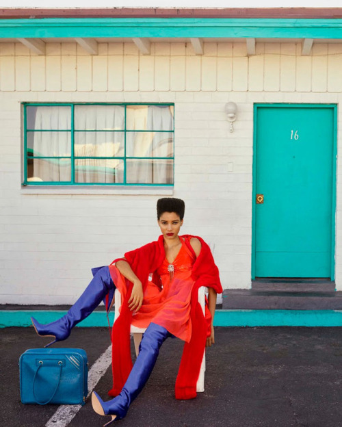 visualjunkee:COLOUR CODES: model: Lineisy Montero - photography: Emma Summerton - styling: Natasha R