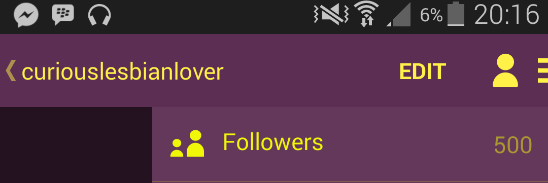 Omgoshh guys! Can&rsquo;t believe I&rsquo;ve got 500 followers! 😁😁😁😁😁