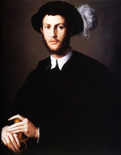 grundoonmgnx: Bronzino’s hot men of Florence Agnolo Bronzino:  Portrait of a Young