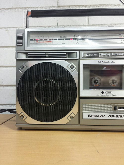 Sharp GF-6161H Ghetto Blaster, 1981