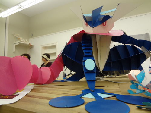 paulphantasy:  Jumbo Greninja is finally complete! I’m so proud of him, it sure was a blasting making him ; v ; 