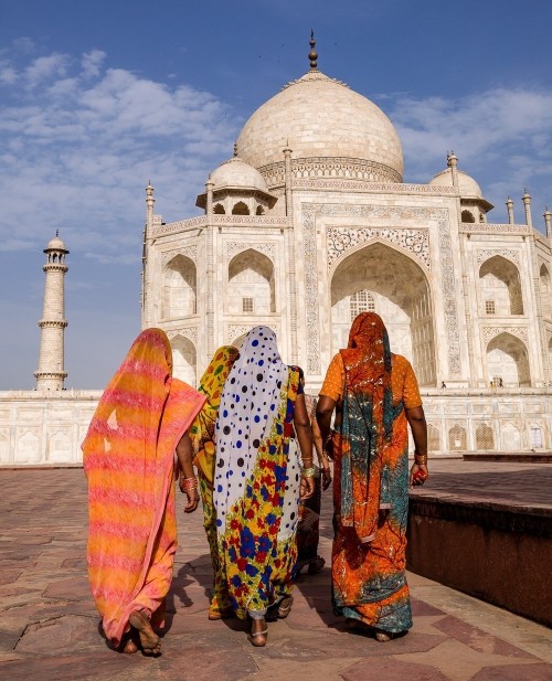 Taj Mahal 4/9⁠
In a typical year, the Taj Mahal hosts 8 million...