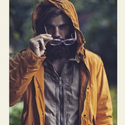 the-bearded-stag:  Even wet weather gear is stylish with this Man @thisistimothy   #thebeardedstag   photo: @jakeling