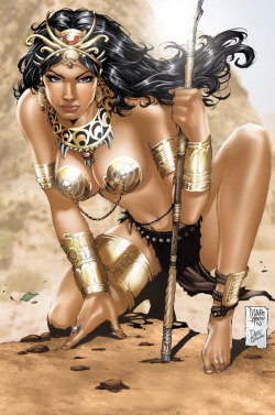 badass–babes:  Dejah Thoris by Marcio Abreu 