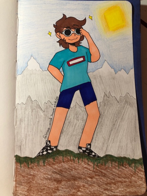But Like... George In Shorts And Checkered Shoes :)