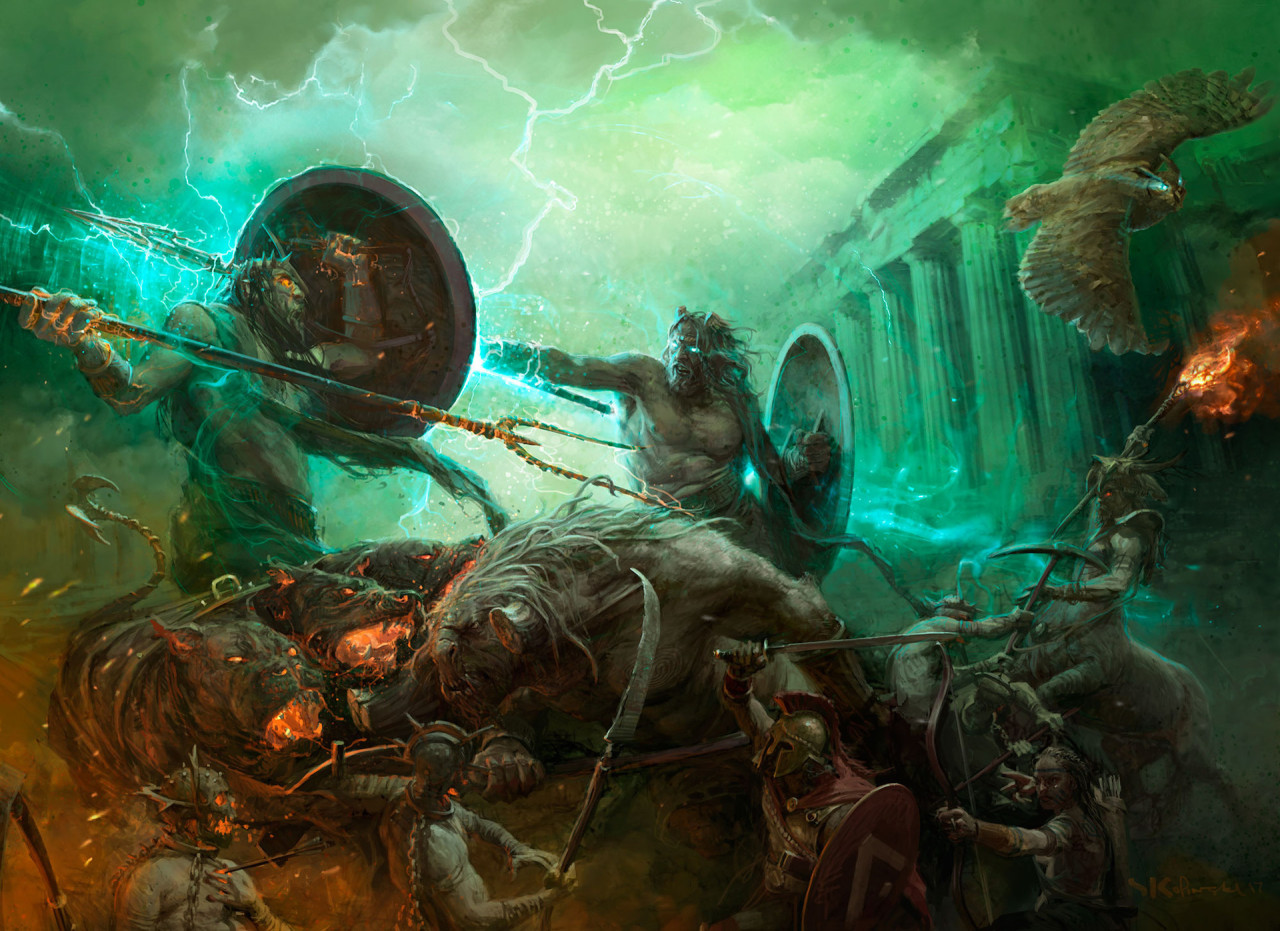 quarkmaster:    Mythic Battles - Pantheon Box ArtMain box art for Mythic Battles