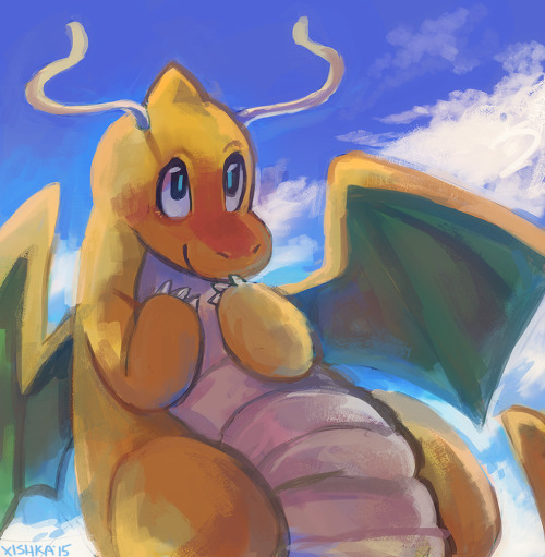 xishka:  Dragonite, I love them! Speedpaint adult photos