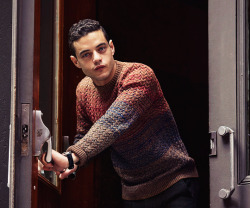 mancandykings:   “I used to spend a lot of time alone as a kid, creating characters and doing voices in my room, and I thought to myself, I’m either going to go absolutely nuts, or I’m going to find something to put that energy into.” – Rami