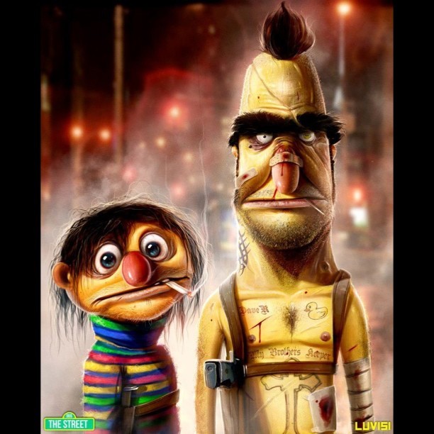 #bert #ernie #bertandernie #sesamestreet