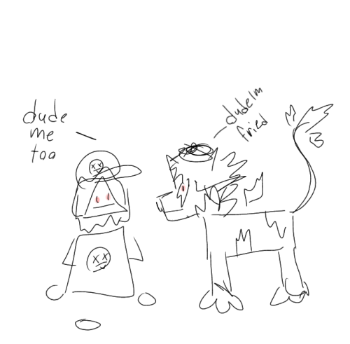 Sometimes I'm Bored, Then I Remember I Can Just Make Doodles Of Me And My Friends Ocs