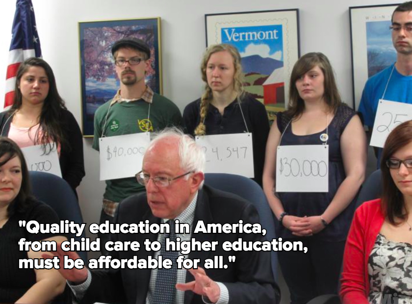 malaspulgas:  mage-of-rage:  micdotcom:  Millennials agree with Bernie Sanders on