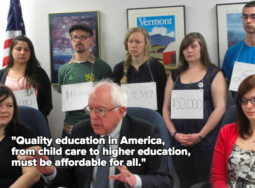 elenoa:  mage-of-rage:  micdotcom:   Millennials agree with Bernie Sanders on almost