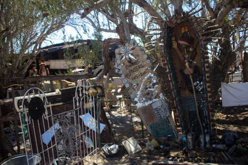 East Jesus, Salvation Mtn, Slab City @ Salton Sea, Niland, California.