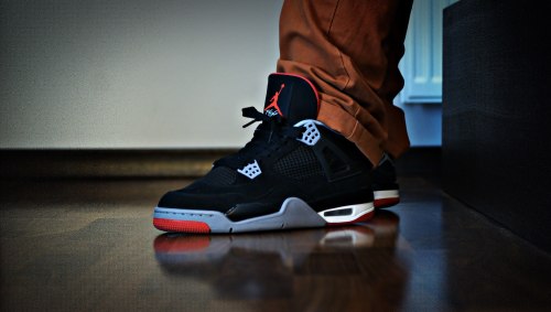 Porn photo sweetsoles:  Nike Air Jordan IV Retro ‘Bred’